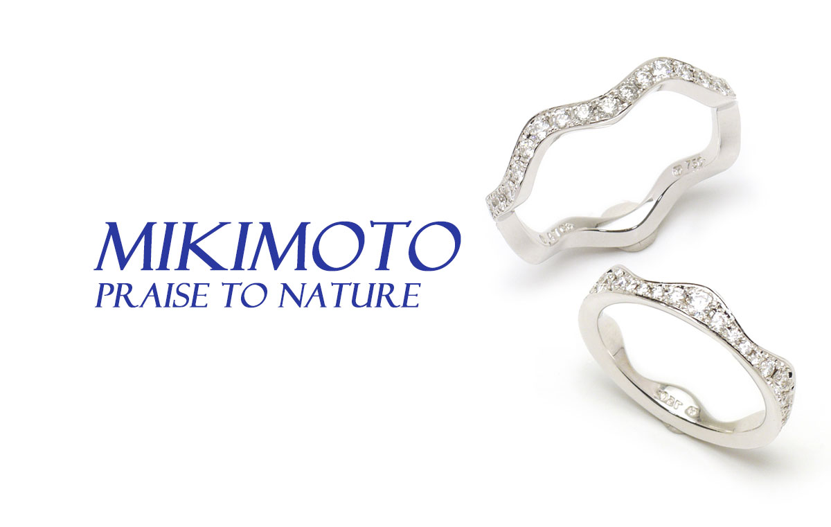 新入荷】ミキモト(MIKIMOTO)Praise to Natureダイヤモンドリングが入荷